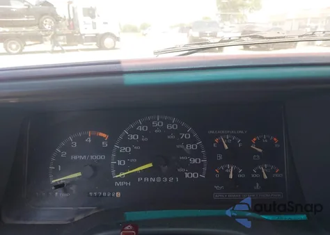 1995 GMC Sierra C1500 из США, поврежденный, VIN 1GTEC14H0SZ523536